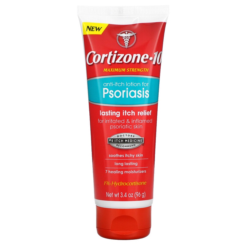 Cortizone 10, AntiItch Lotion For Psoriasis, Maximum Strength, (96 g) Shopee Malaysia
