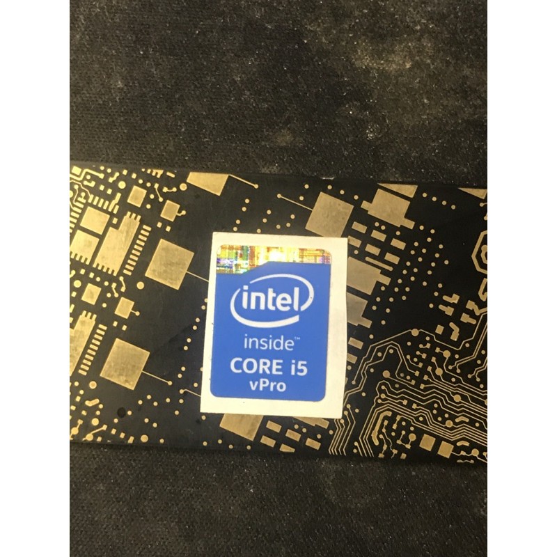 Intel Core I5 Vpro 45th Gen Ori Logo Sticker Shopee Malaysia 2122