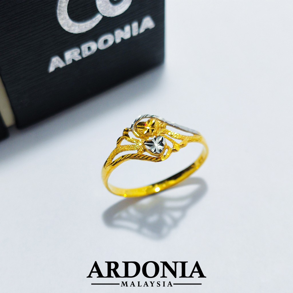 Ardonia Cincin Emas 375 9k Gold 375 Gold Shopee Malaysia