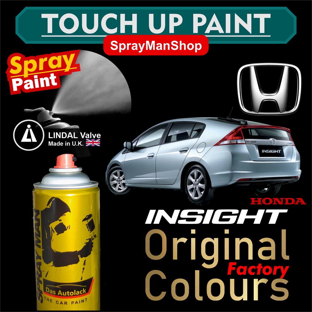 Honda Insight Touch Up Paint (UK) Lindal Aerosol Valve 400ml Spray ...