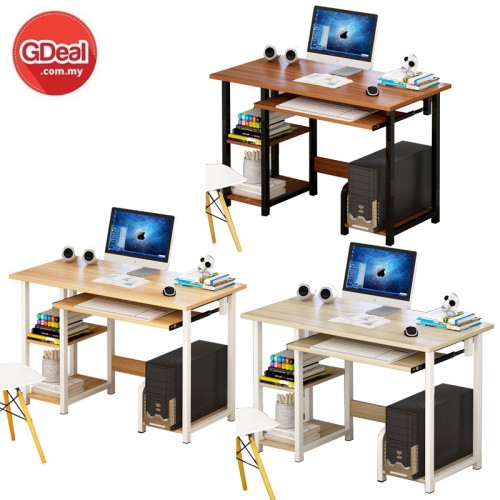 Gdeal Computer Desktop Modern Home Simple Student Combination Desk