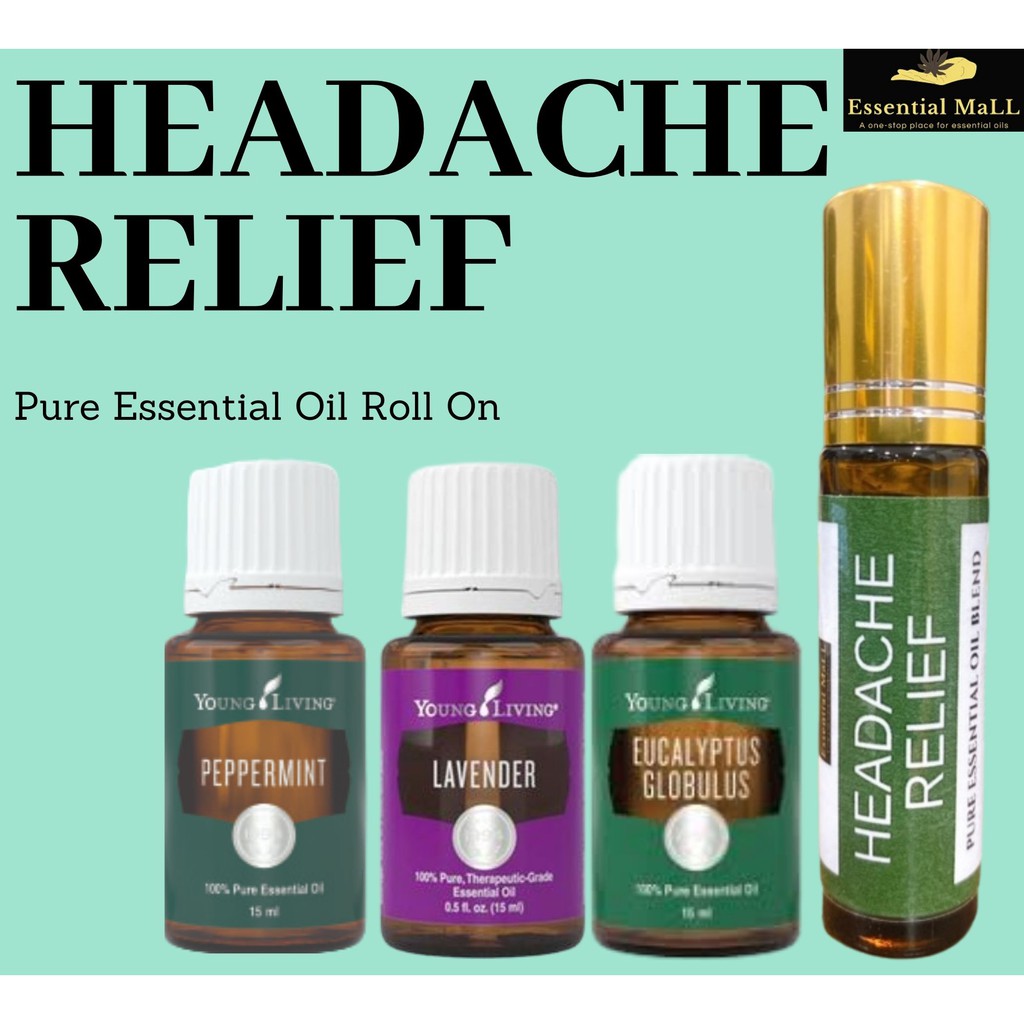 Headache Relief Roll On Essential Oil 10ml Young Living Essential Oil Roll On Sakit Kepala For Therapeutic 缓解头痛 Shopee Malaysia