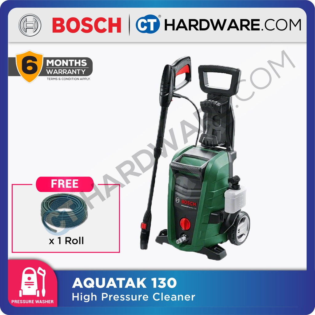 Bosch Universal Aquatak 130 High Pressure Cleaner 1700w 130bar