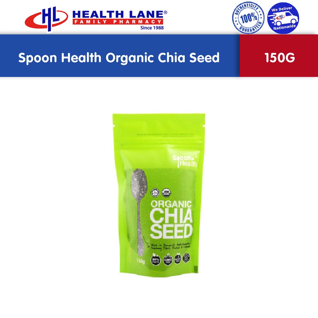 Spoon Health Organic Chia Seed (150g) Shopee Malaysia