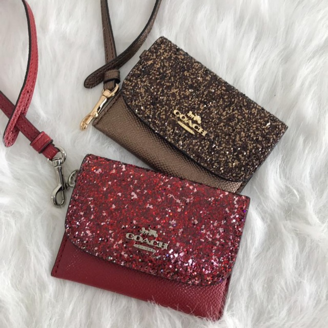 coach glitter purse