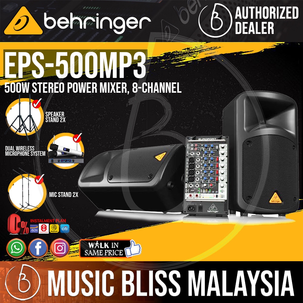 behringer eps500mp3