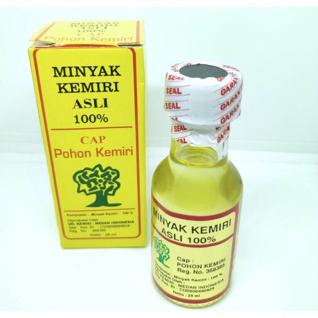 100 Natural Minyak Kemiri Hair Growth Tonic 29ml Ready Stock Shopee Malaysia