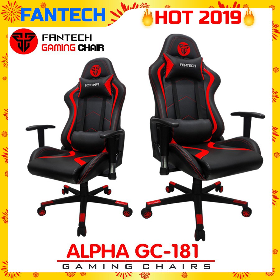 Fantech Alpha Gc 181 Hydraulic Pistons Lumbar Backrest Leather
