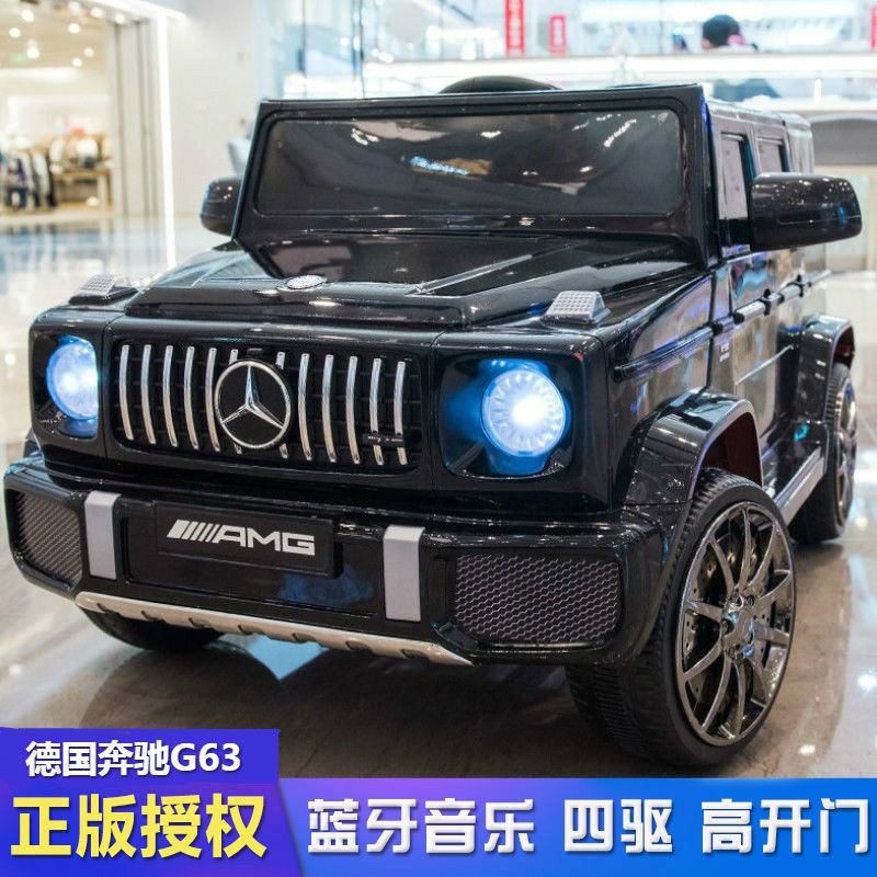 新品奔驰大g儿童电动车四轮遥控汽车可坐人小孩童车宝宝玩具车4驱 Shopee Malaysia