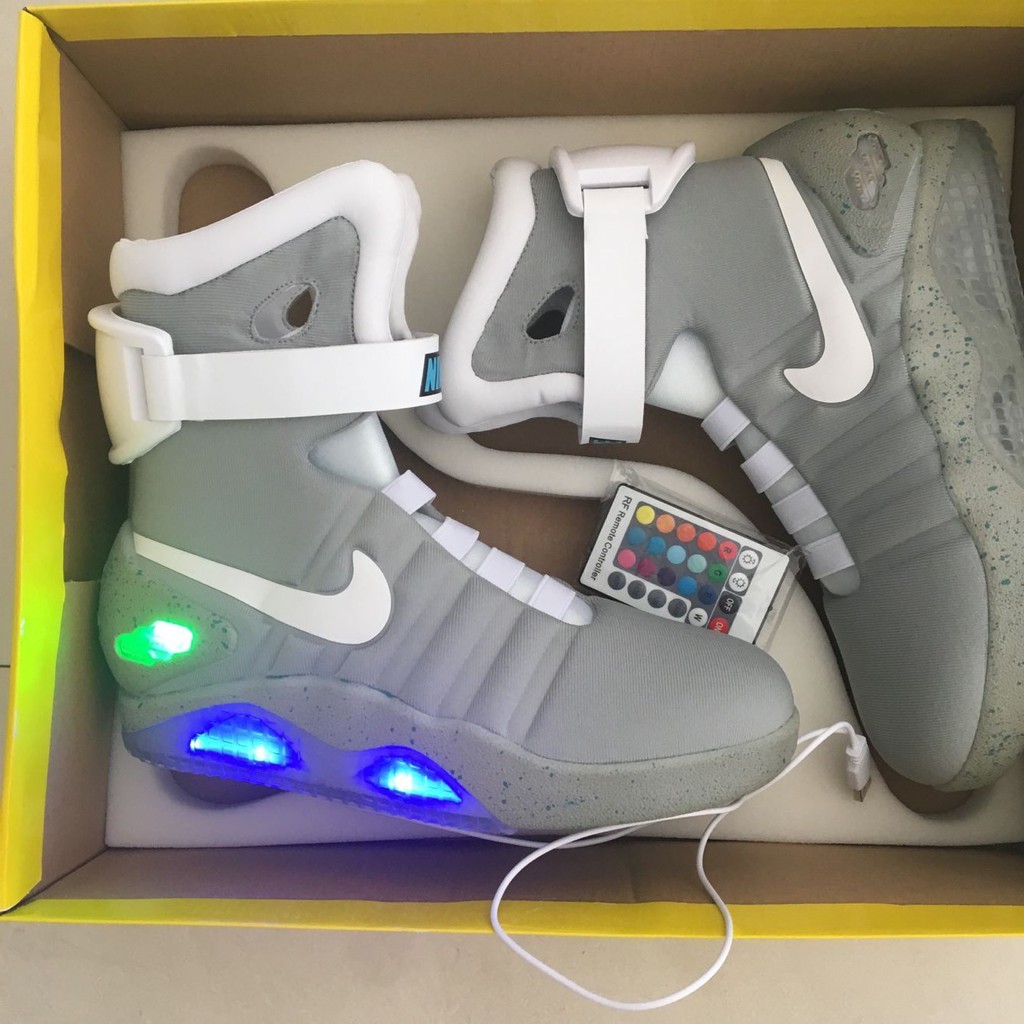 The new 2020 NIKE AIR MAG BACK TO THE FUTURE LED 40-45 Running Shoes  Horrifying price breathable | Shopee Malaysia