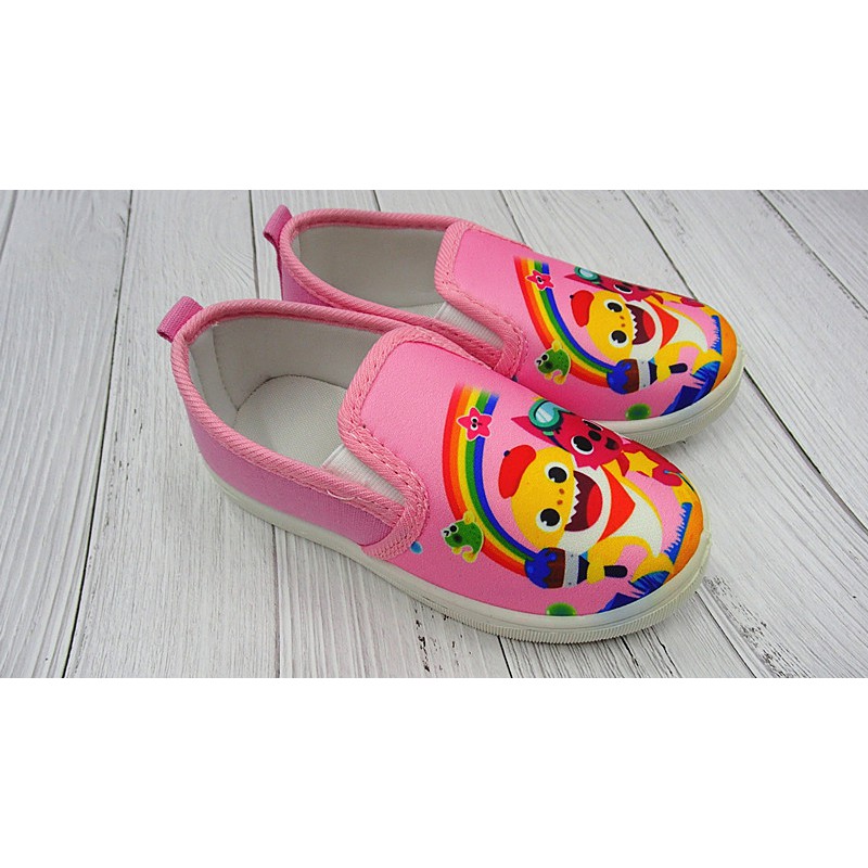 childrens canvas slip on shoes