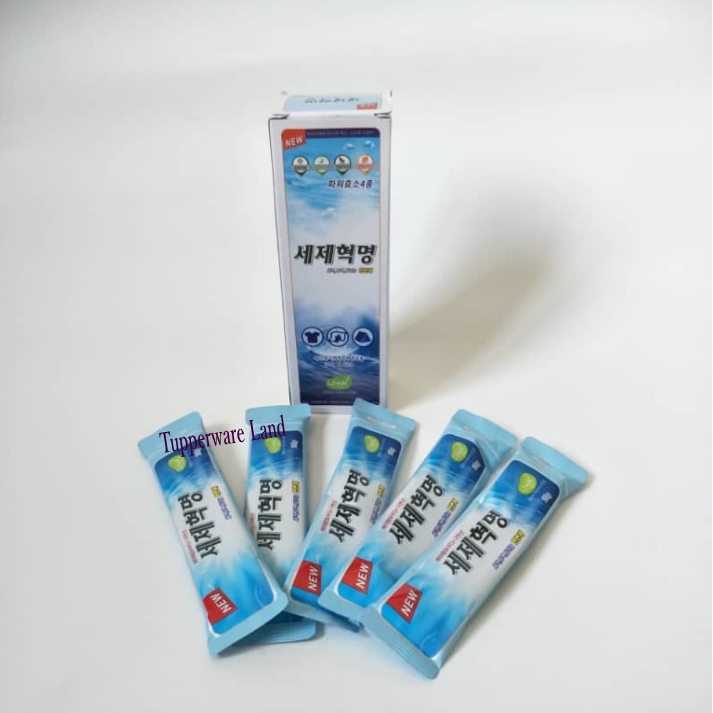 Wash Revolution Premium Korea Trial Travel Pack 5 x 20g (All Purpose ...