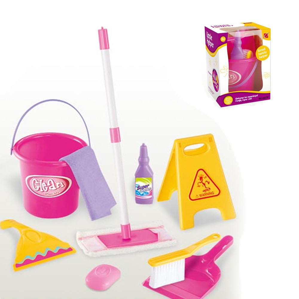 childrens mop and bucket set