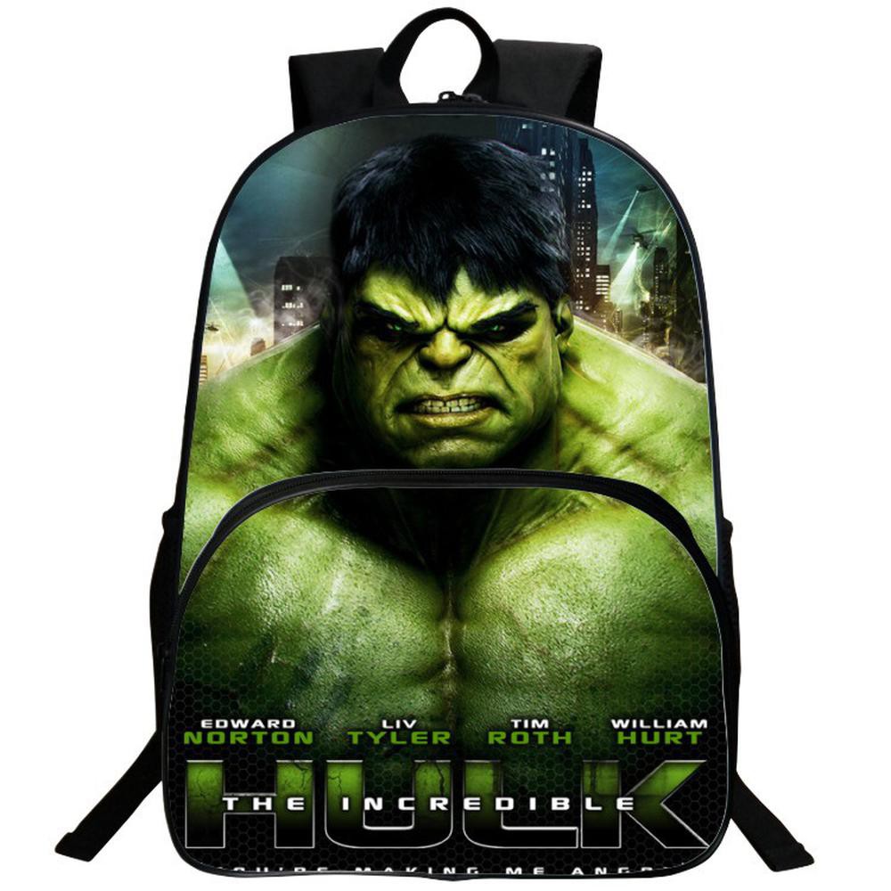 hulk school bag