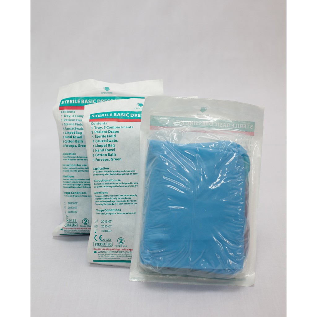 Winner Disposable Dressing Kits Set Wound Dressing Shopee Malaysia