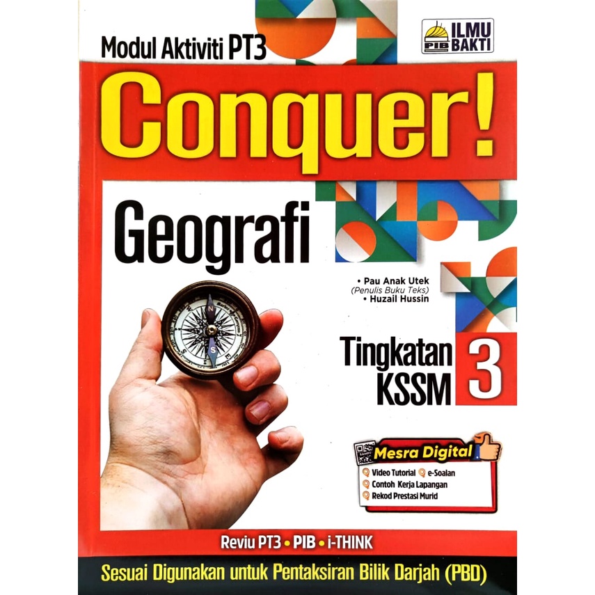 Buku Aktiviti 2022 Conquer Geografi Kssm Modul Aktiviti Pt3 Tingkatan 1 2 3 Penerbit Ilmu Bakti Shopee Malaysia