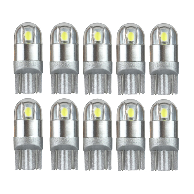 10pcs W5W T10 Car LED Interior Light 168 194 Auto Position 