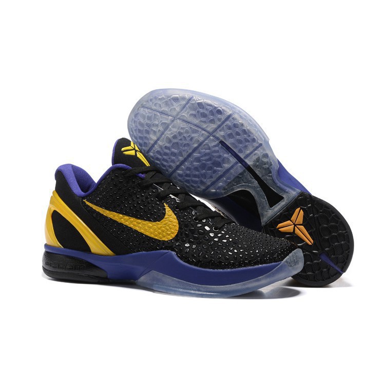kobe 6 black and yellow