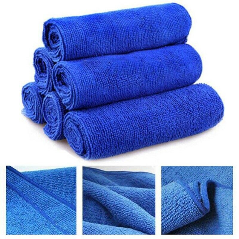 Clean Absorbent Microfiber Towel Car Home Kitchen Washing Wash Cloth Lot 