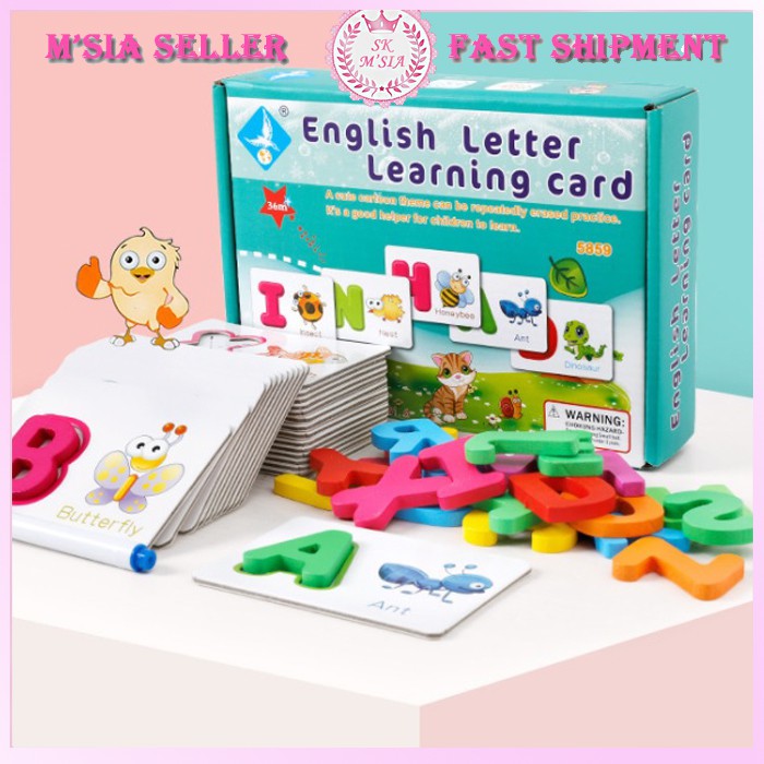 Alphabet Educational Learning Toys With Free Whiteboard Marker Educational Toys