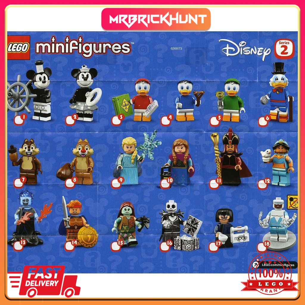 disney lego minifigures 2