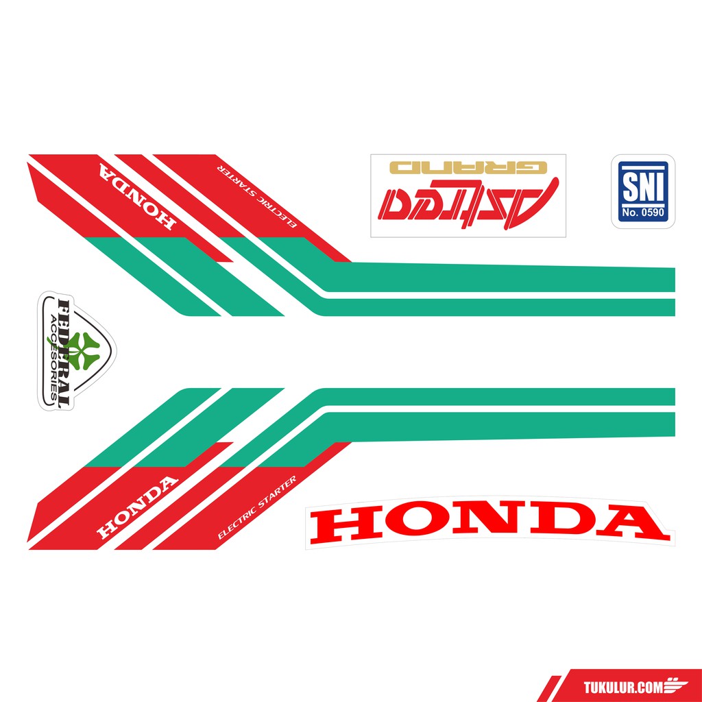 Honda Astrea Grand Bulus Ampal Retro Cb Gl C70 Prima Star ...