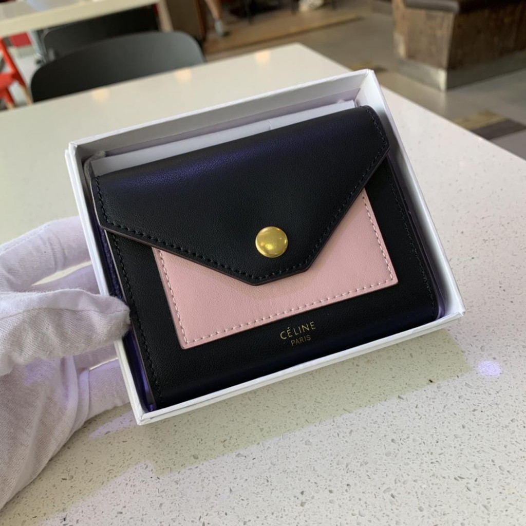 celine envelope card holder