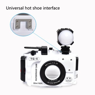 Seafrogs For Olympus TG6 Underwater Case Waterproof Case Diving Case