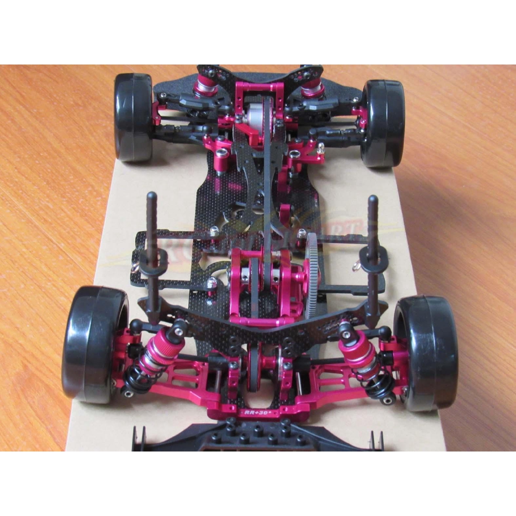 1/10 Alloy & Carbon Drift Racing Car Frame Body Kit for SAKURA D4 AWD #KIT-D4AWD 