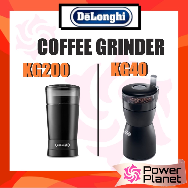 Delonghi KG200 Coffee Bean Grinder 170W / KG40 Coffee Grinder + Spice