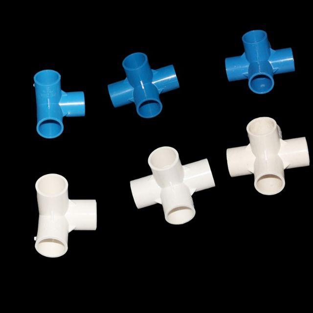 Inner 25mm Connector Garden PVC Pipe Cross,T,Straight,Elbow joint for