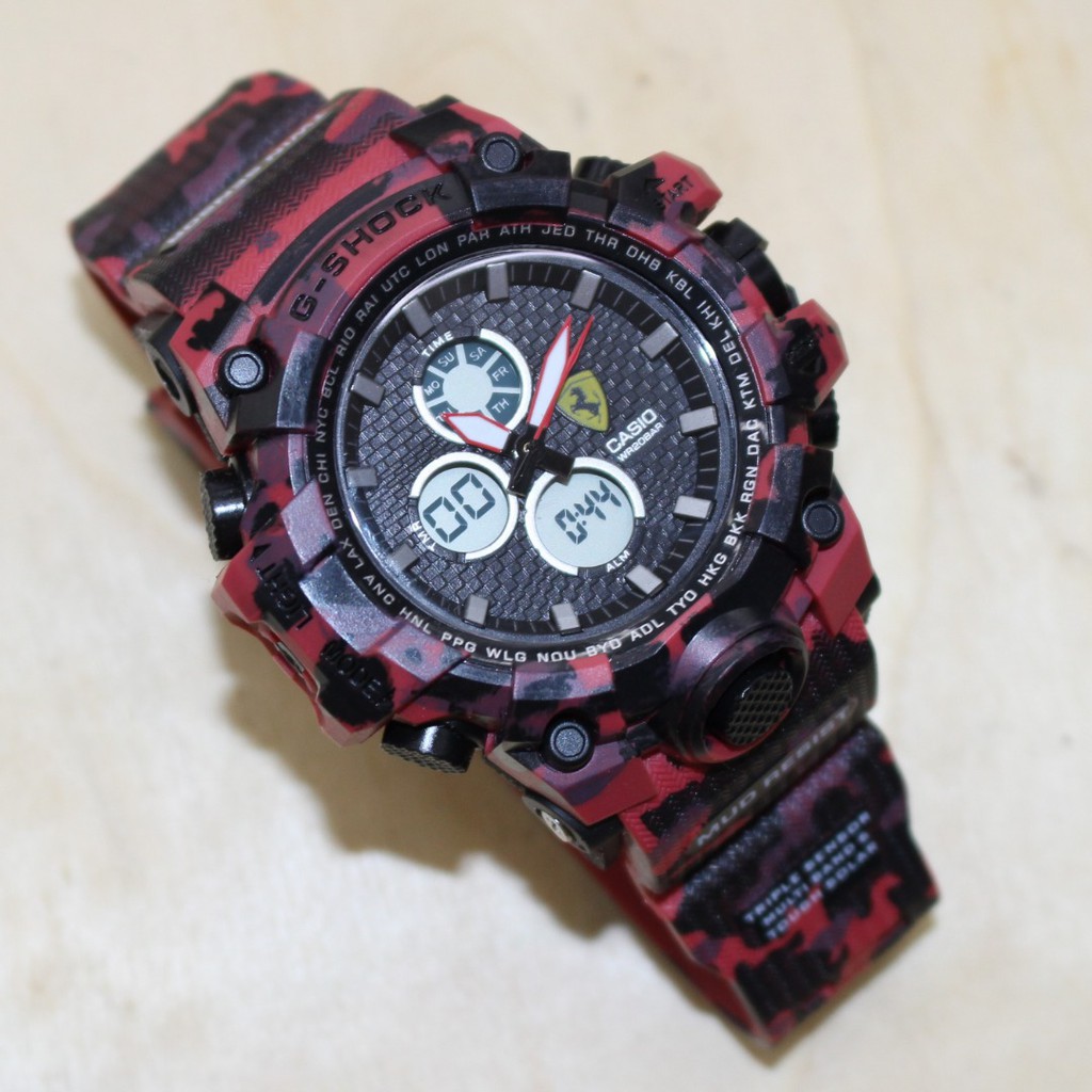 casio ferrari g shock