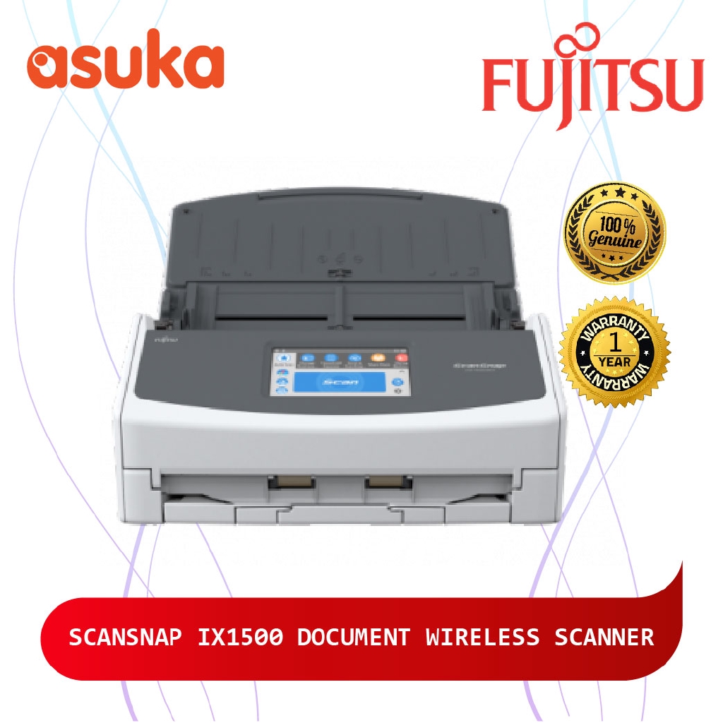 Fujitsu Scansnap IX1500 Document Wireless Scanner | Shopee Malaysia