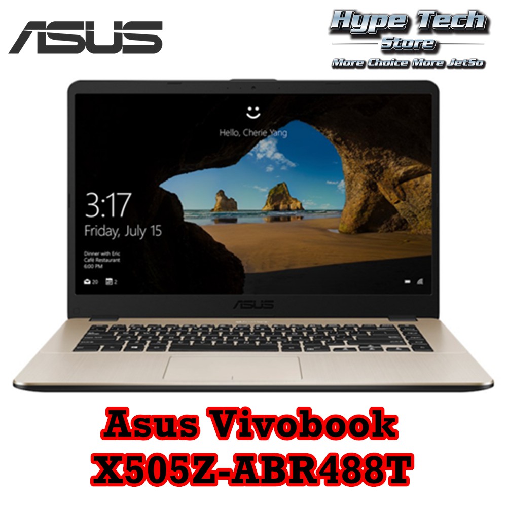 Asus Vivobook X505z Abr488t 156 Laptop Gold R3 2200u 4gb 1tb Vega 3 W10 Shopee Malaysia 1689