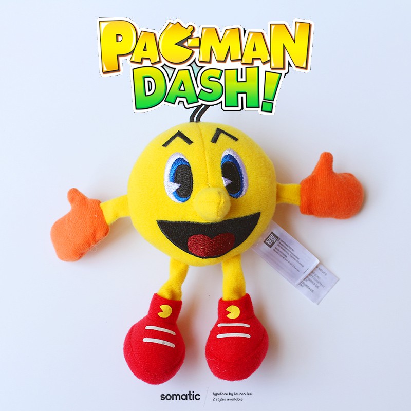 pacman stuffed toy