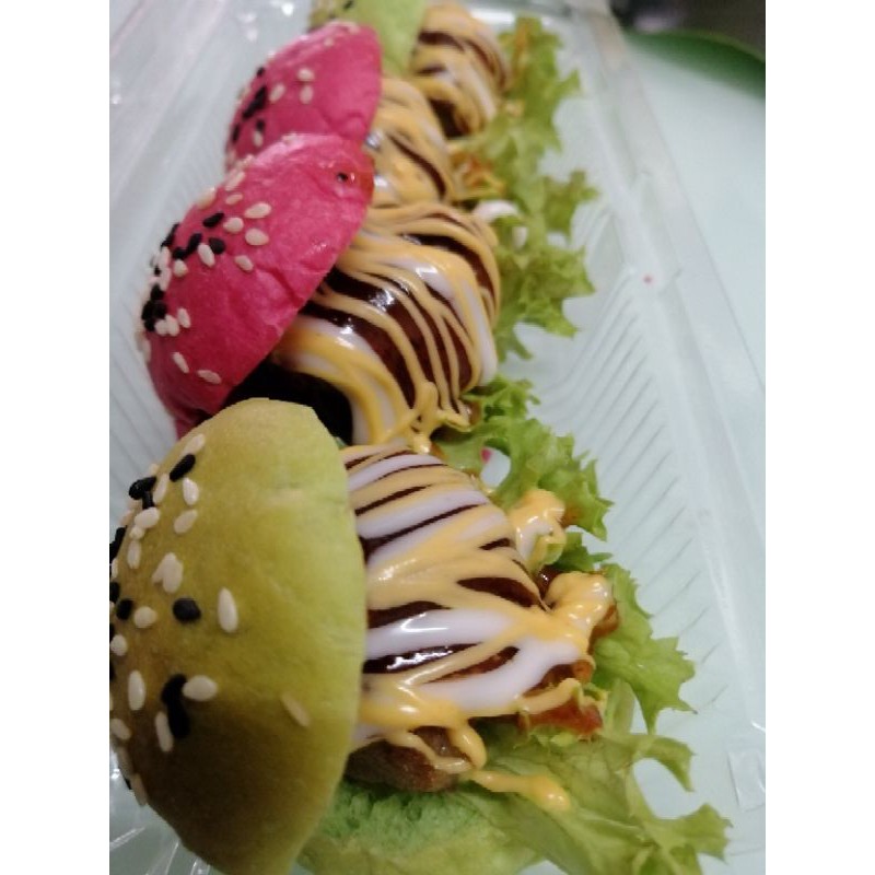 Mini Burger Ayam Daging Shopee Malaysia