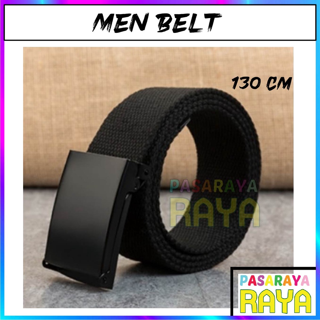 PLUS SIZE CANVAS BELT 130CM LENGTH TALI PINGGANG TAMBAH BESAR EXTRA LARGE BELT FOR SIZE 40-48