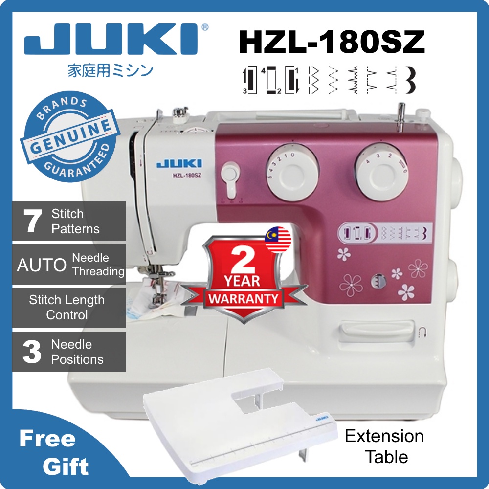 Juki Hzl 180sz Sewing Machine Extension Table 100 Genuine Juki Brand Shopee Malaysia