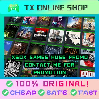 [UP TO 70%] Xbox Games Promotion Contact Me for discount [Xbox Game Original Game] Digital Key Provided