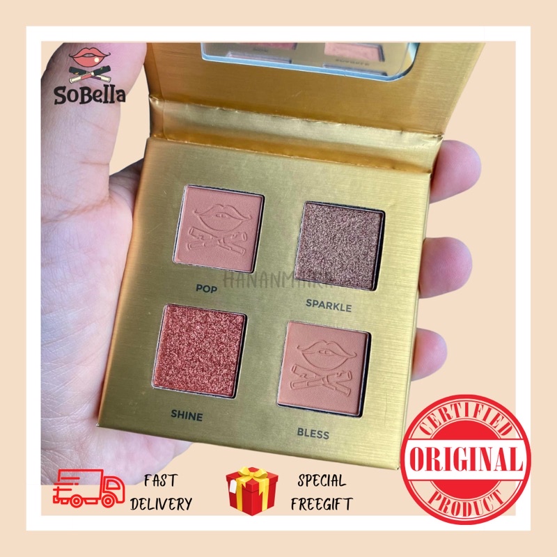 SOBELLA RAYASHADOW EYESHADOW PALETTE RAYA 2021 SPARKLING EDITION 100