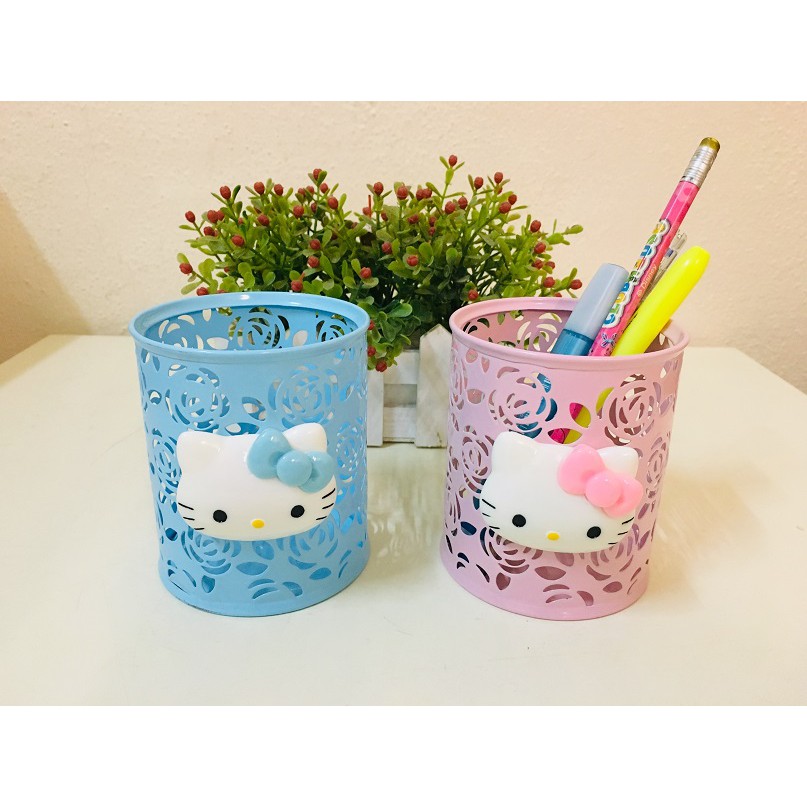 Hello Kitty Stationery Desk Storage Box Pencil Holder