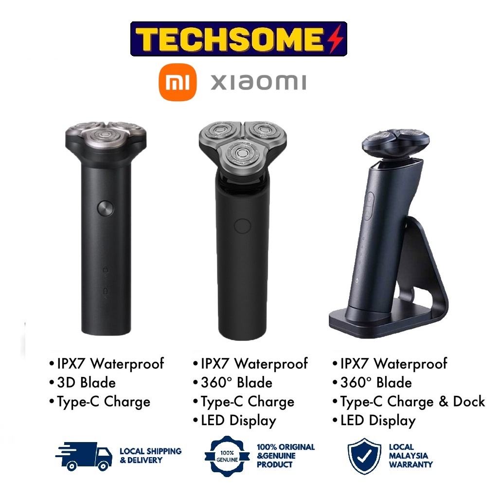 Xiaomi Mijia Mi Electric Shaver S300 / S500 / S700 360 degrees Head