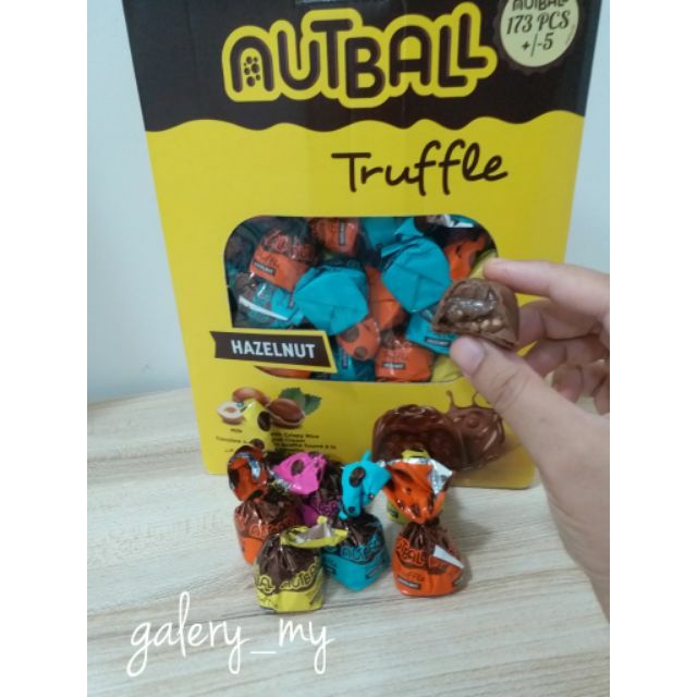 Nutball Truffle Hazelnut Chocolate Halal Made in Turkey/Gula Gula