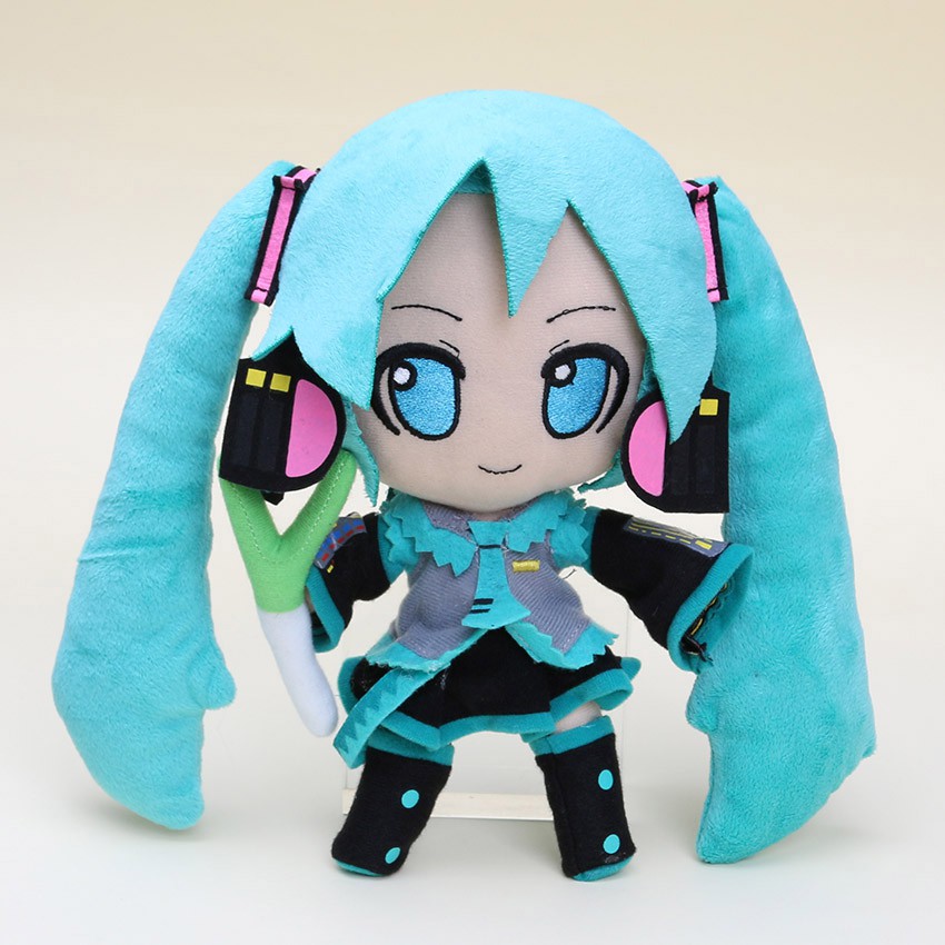 24cm NEW Hatsune Miku Smiley Face Doll Birthday gifts Tab Seri Soft ...