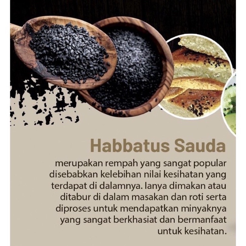 Buy Al Noor Biji dan Serbuk Habbatussauda  Alnoor Black Seed 