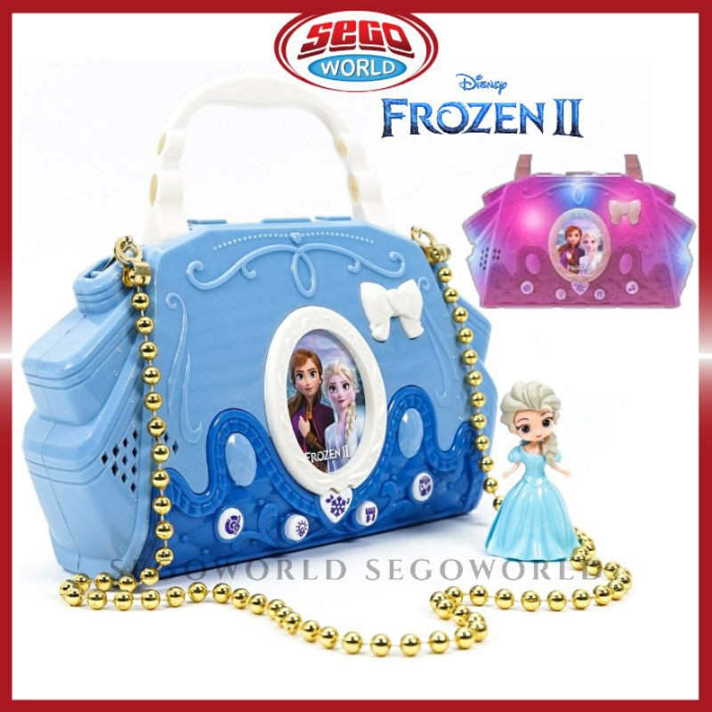 FROZEN Elsa kids casual bags Music & LED Light Kid Girl Gift Beg Elsa