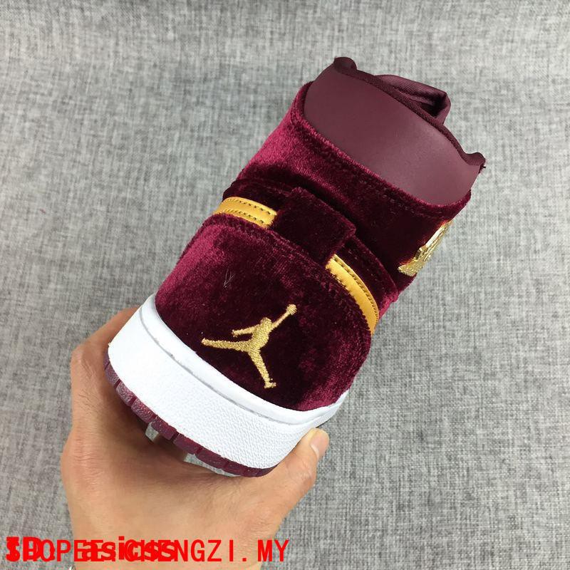 air jordan 1 velvet night maroon