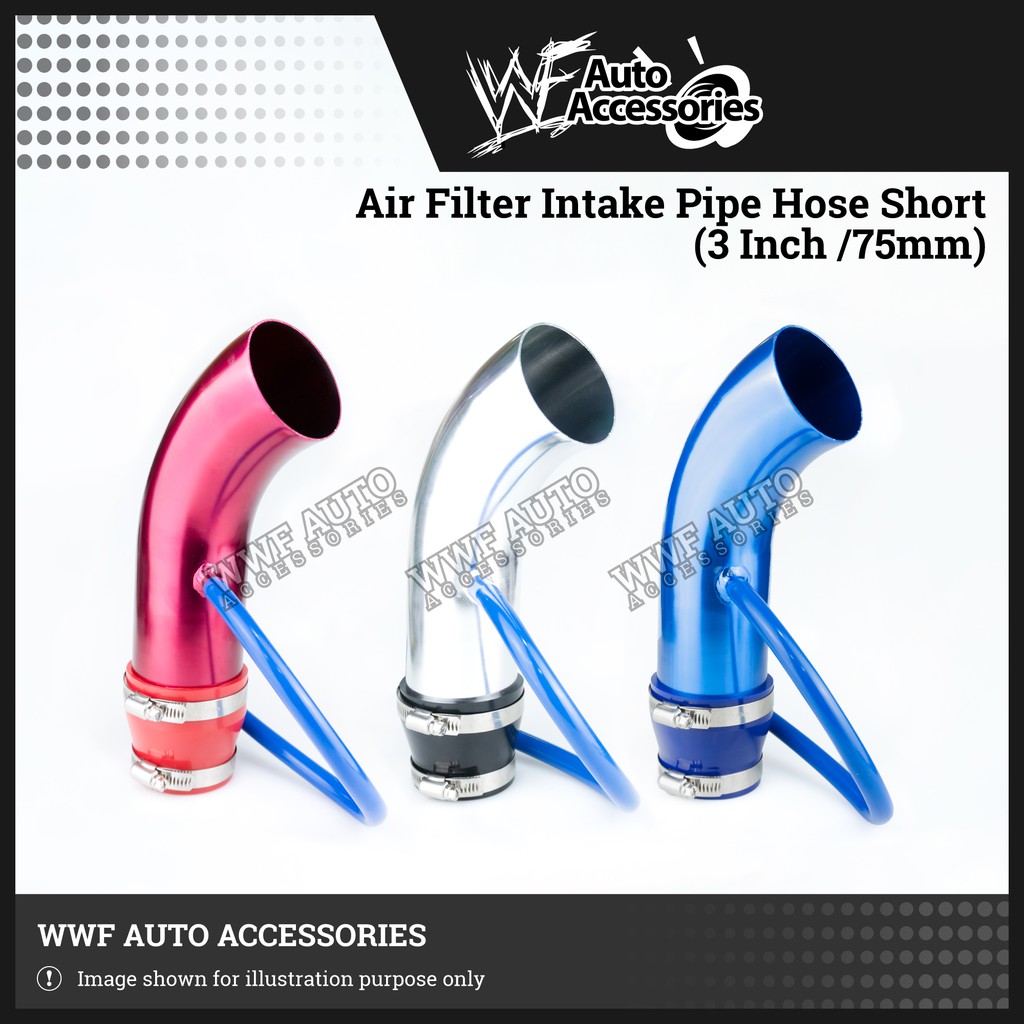 Air Filter Intake Pipe / Hose Short ( 3 Inch / 75mm ) ( Wira 1.6 / 1.8