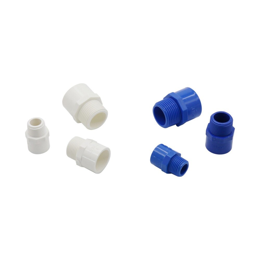 1 2 3 4 1 Male Thread To Inner Diameter 25 32mm Pvc Pipe Connector Fitting Shopee Malaysia