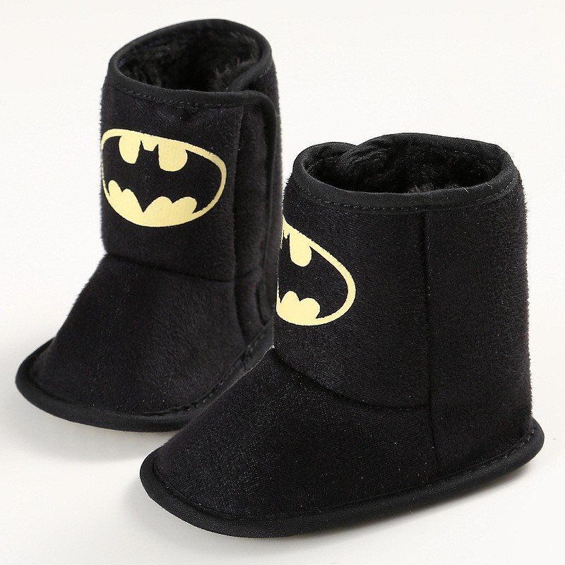 batman baby booties